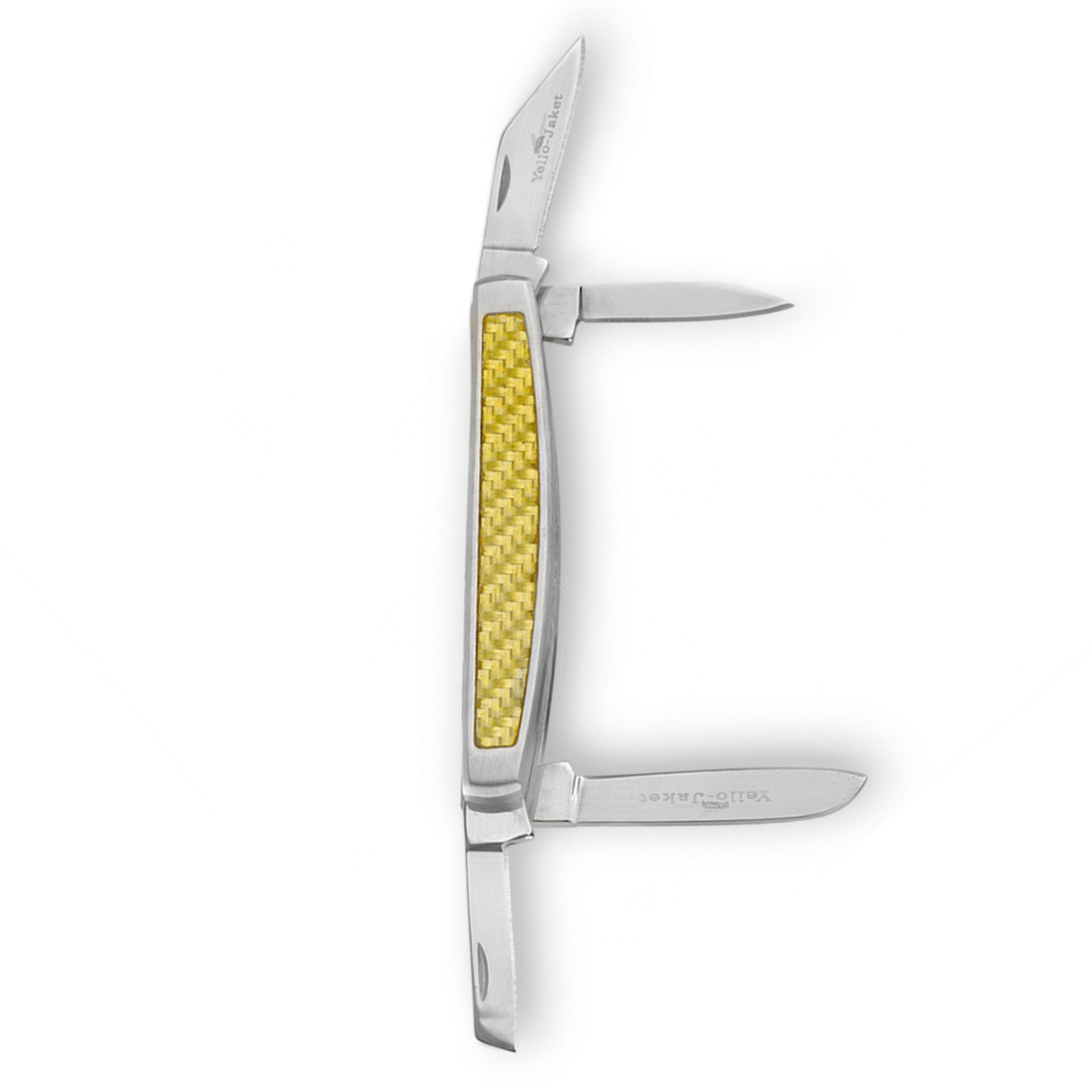 Складной нож Camillus Yello-Jaket 4-blade Congress Pocket, сталь AUS-8, рукоять Carbon Fiber, сталь от Ножиков
