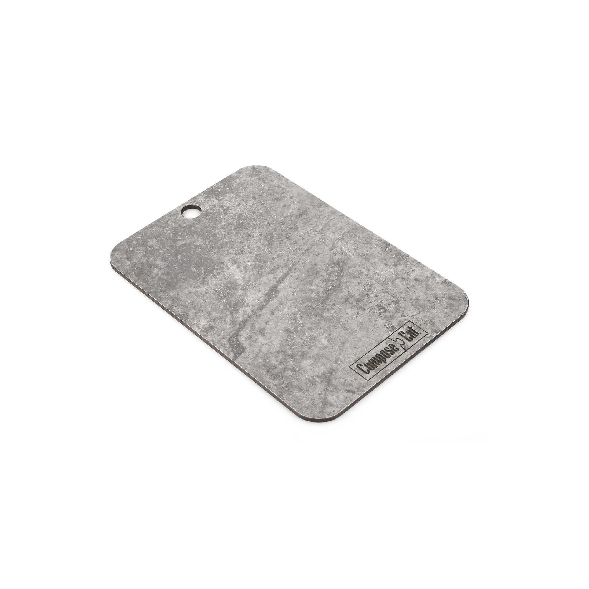 Доска разделочная, композитный материал, 22x15 см, мрамор серый - фото 4