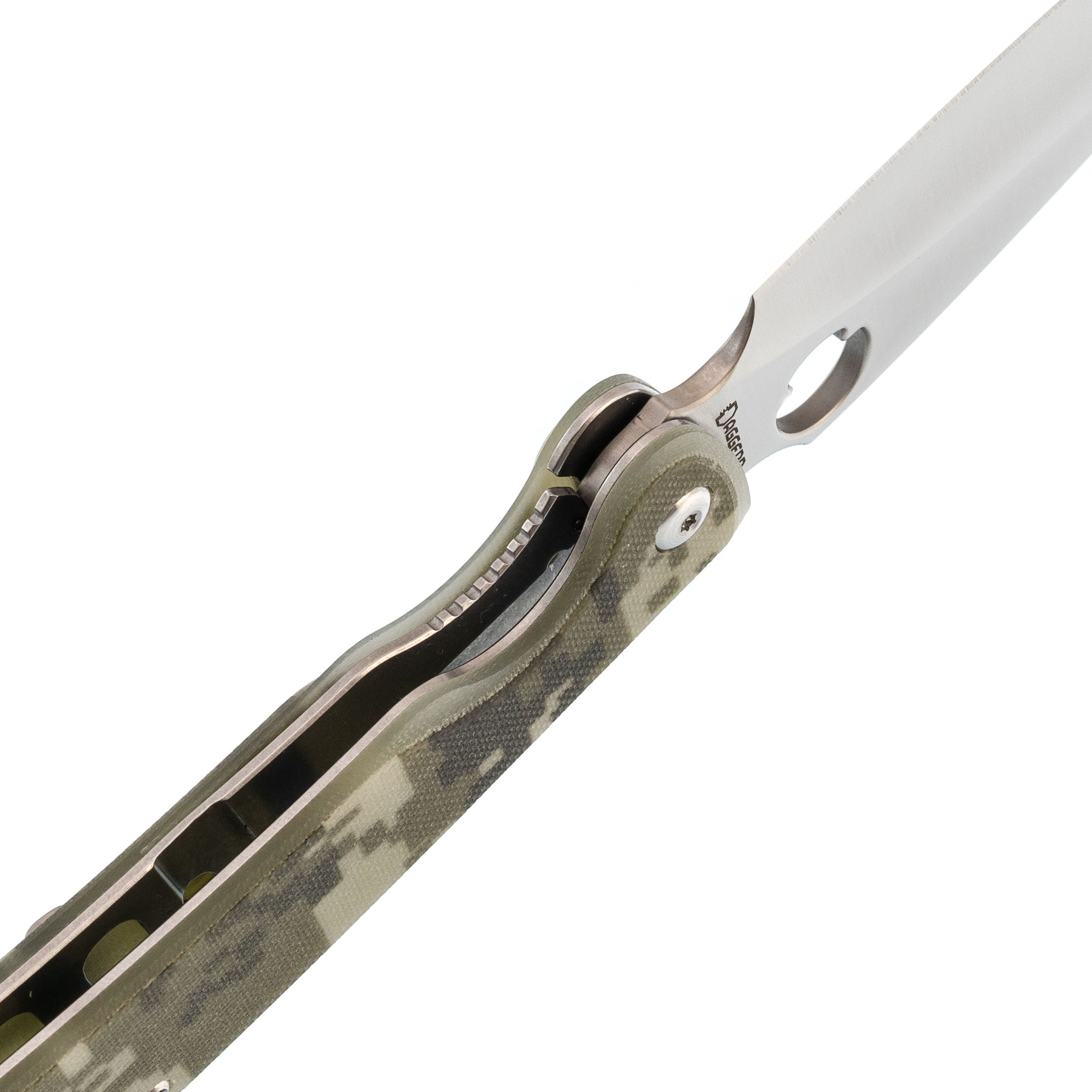 Складной нож Daggerr Sting XL camo, сталь Magnacut, рукоять G10 - фото 4