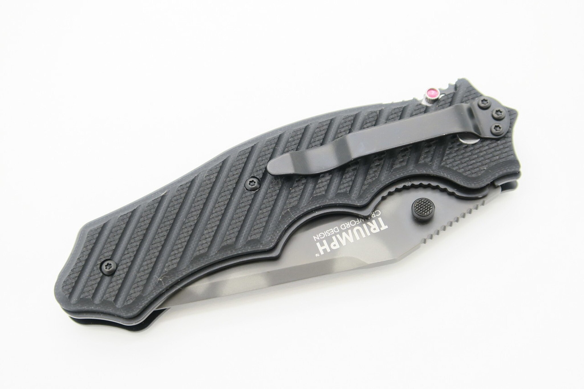фото Складной нож crkt 1030tsq triumph-2, сталь aus-8 tiger stripe, рукоять стеклотекстолит g10