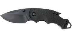 Фото Нож складной Shuffle - KERSHAW 8700BLK, сталь 8Cr13MoV c покрытием BlackOxide, рукоять текстурированный термопластик GFN