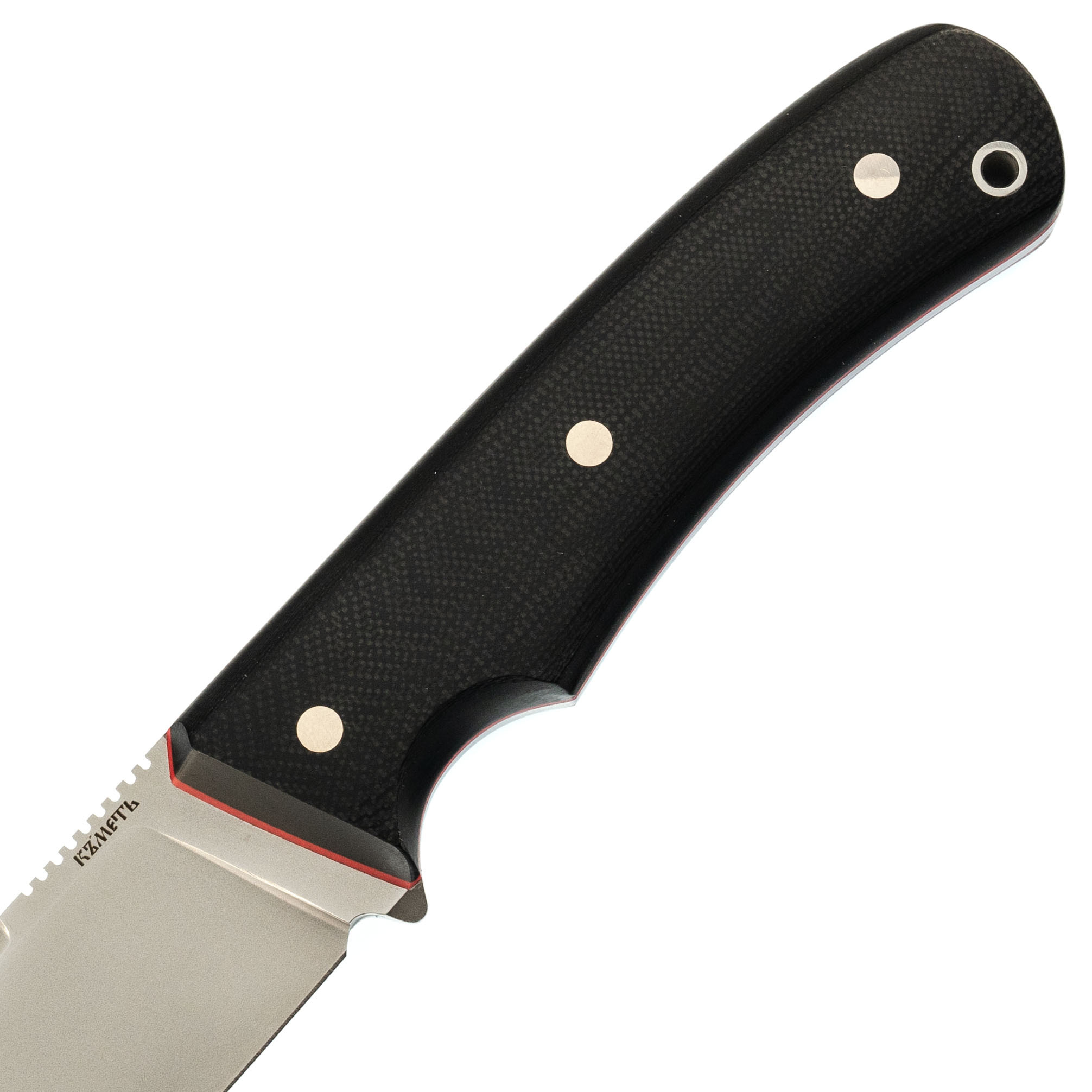 Нож Акула, сталь M398, рукоять микарта - фото 3