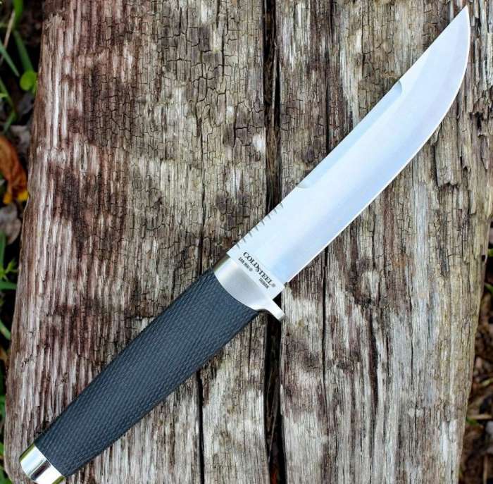 Нож с фиксированным клинком Outdoorsman, сталь VG-10 San Mai, кайдекс ножны от Ножиков