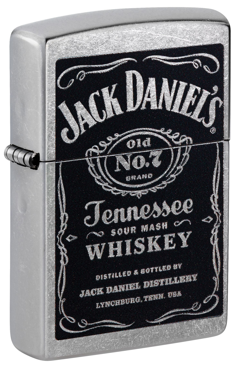Зажигалка Jack Daniels® ZIPPO 24779 зажигалка zippo zl ebony латунь с никеле хромовым покрытием глянцевая 36х56х12 мм