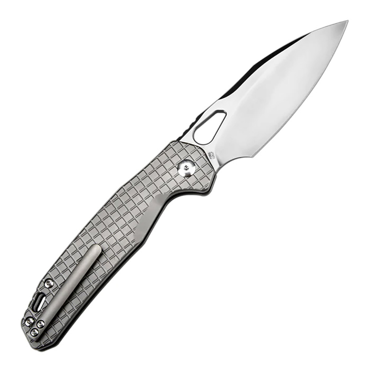 Складной нож CJRB Frack, сталь CPM-S90V, рукоять титан - фото 3