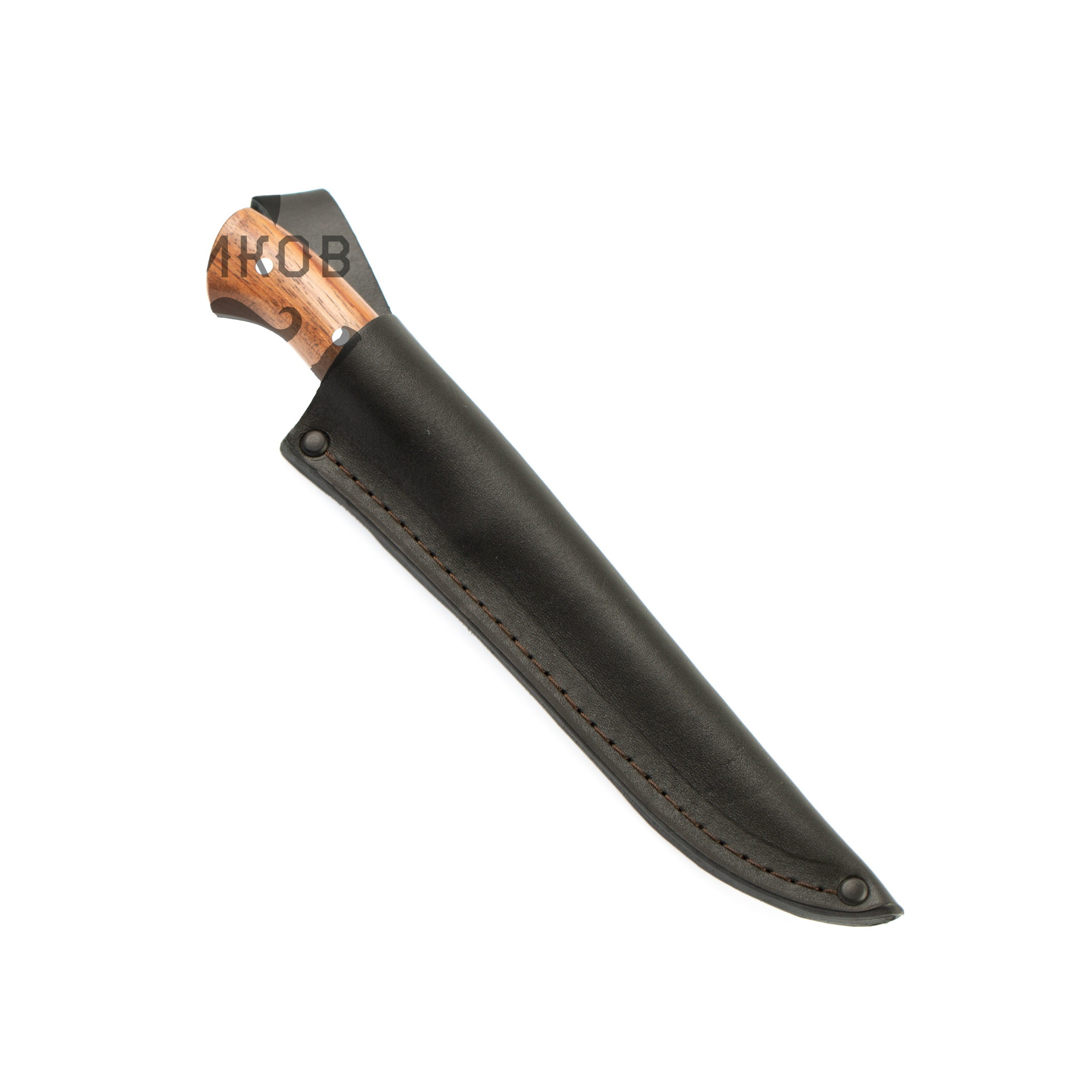 Нож цельнометаллический МТ-53, орех, сталь 95x18 - фото 5