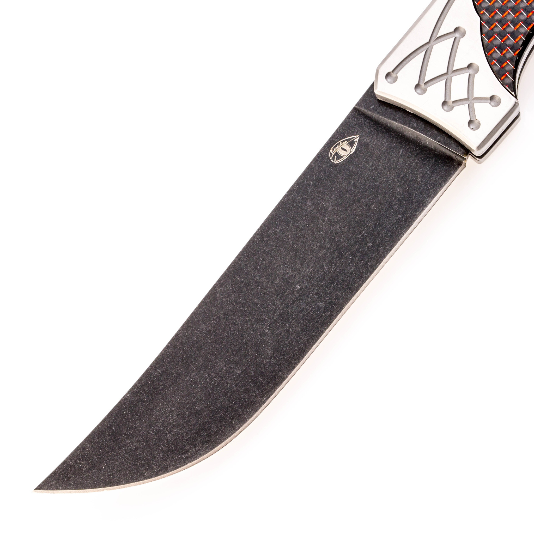 Складной нож Пчак-2, черный клинок от Ножиков