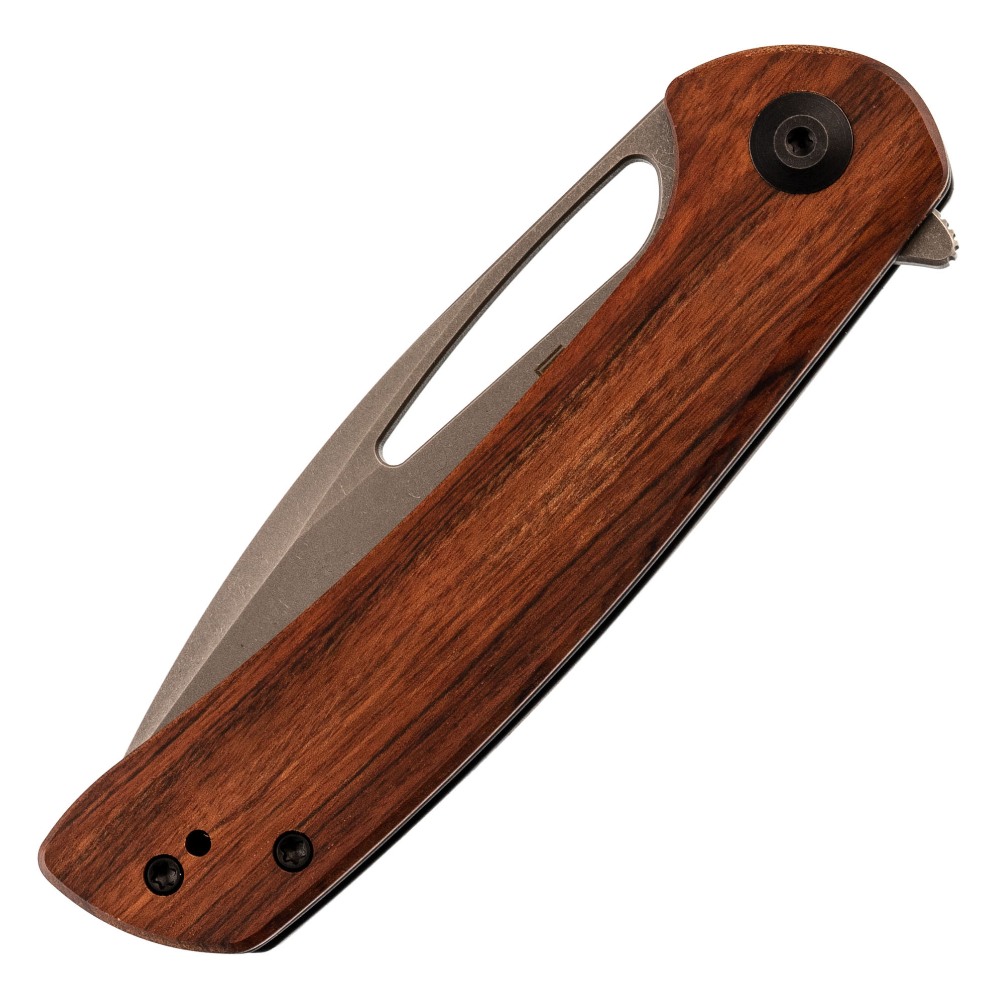 Складной нож Sencut Honoris Stonewash, сталь 9Cr18MoV, рукоять cuibourtia wood - фото 7