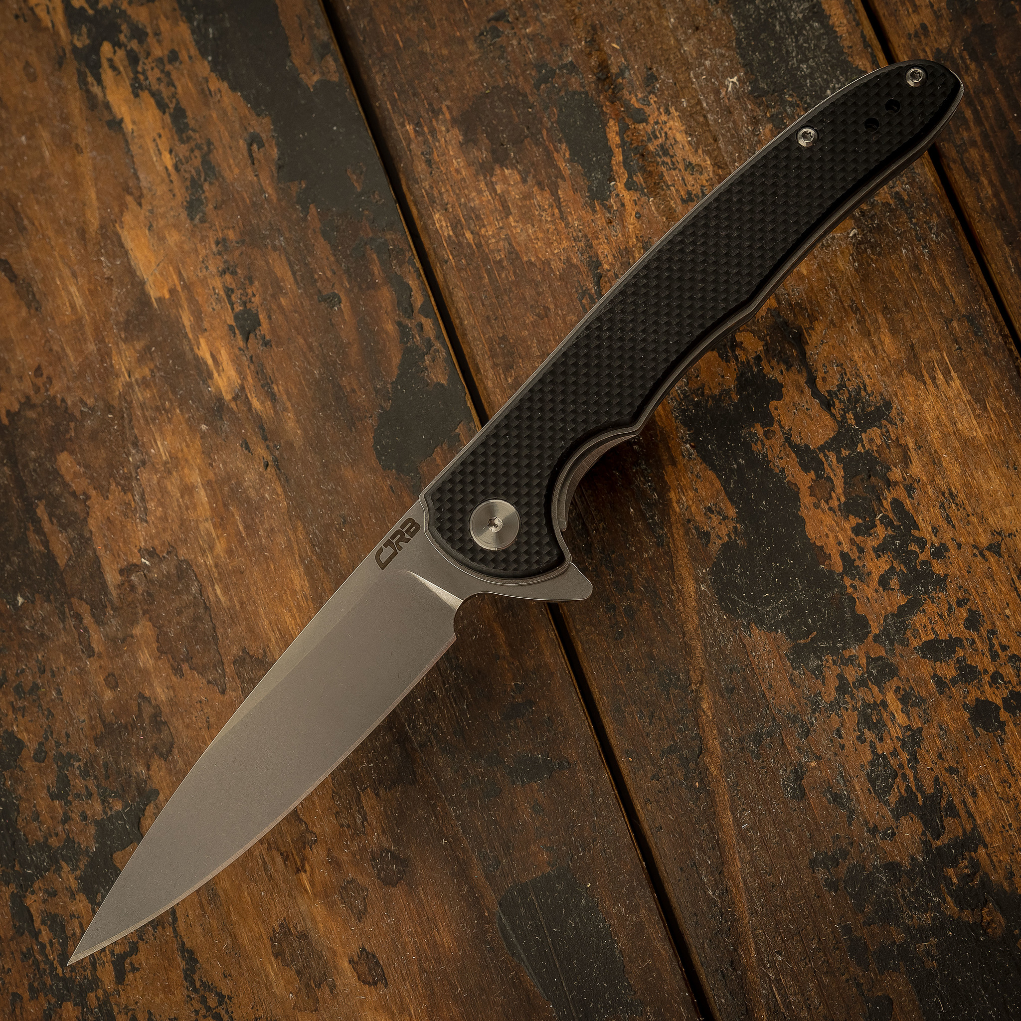 Складной нож CJRB Briar, сталь D2, Black G10 от Ножиков