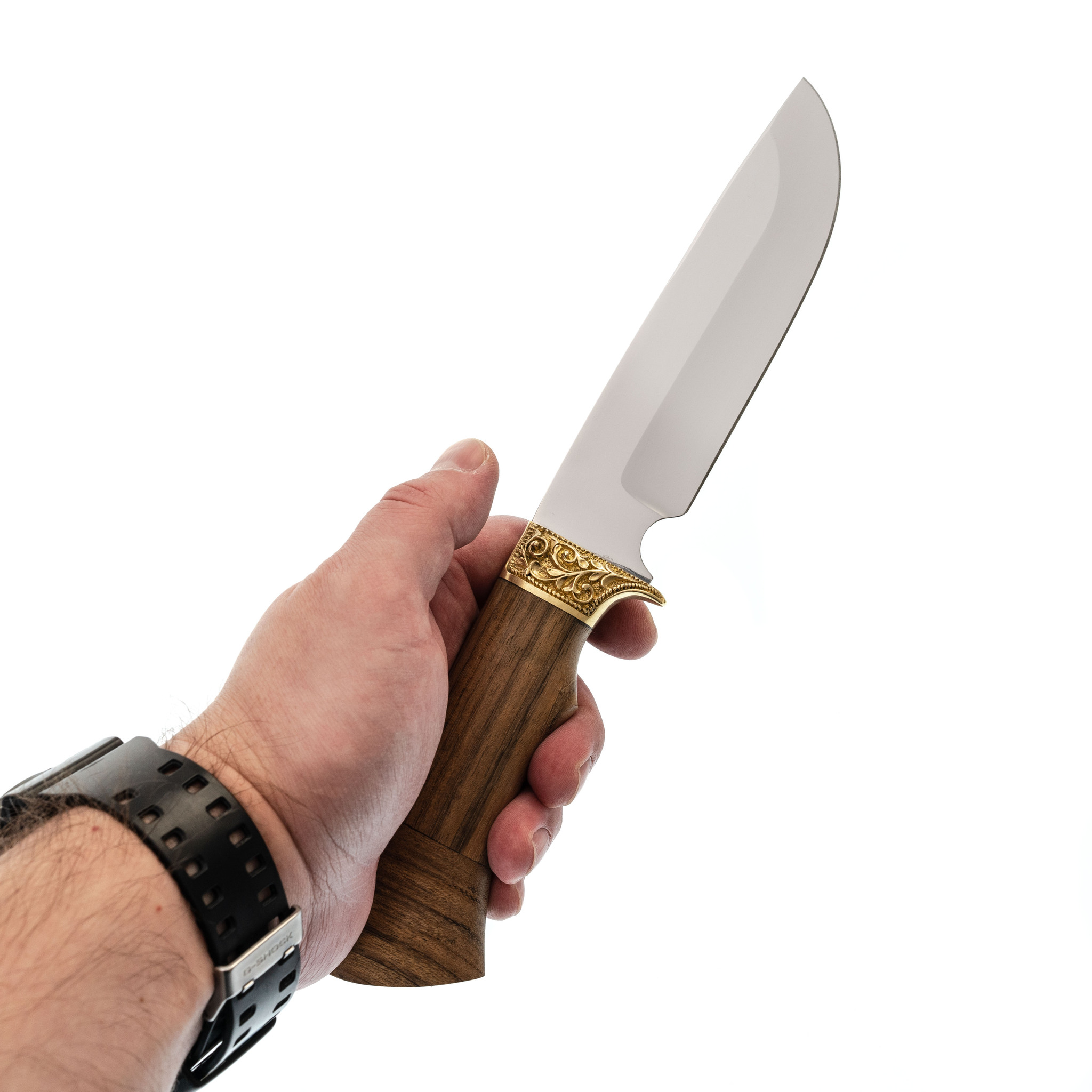 Нож Лорд, сталь 65х13, рукоять орех - фото 4