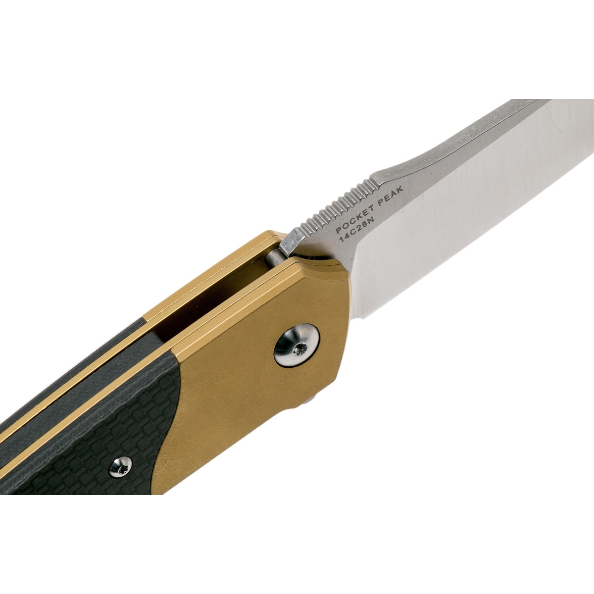 Складной нож Pocket Peak Gold, Amare Knives - фото 7