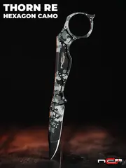 Фото Нож NC Custom Thorn Razvedos Edition Hexagon, сталь AUS-8 BSW