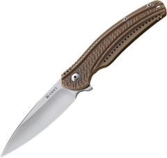 Фото Складной нож CRKT Ripple Bronze, сталь Acuto 440, рукоять нержавеющая сталь 420J2