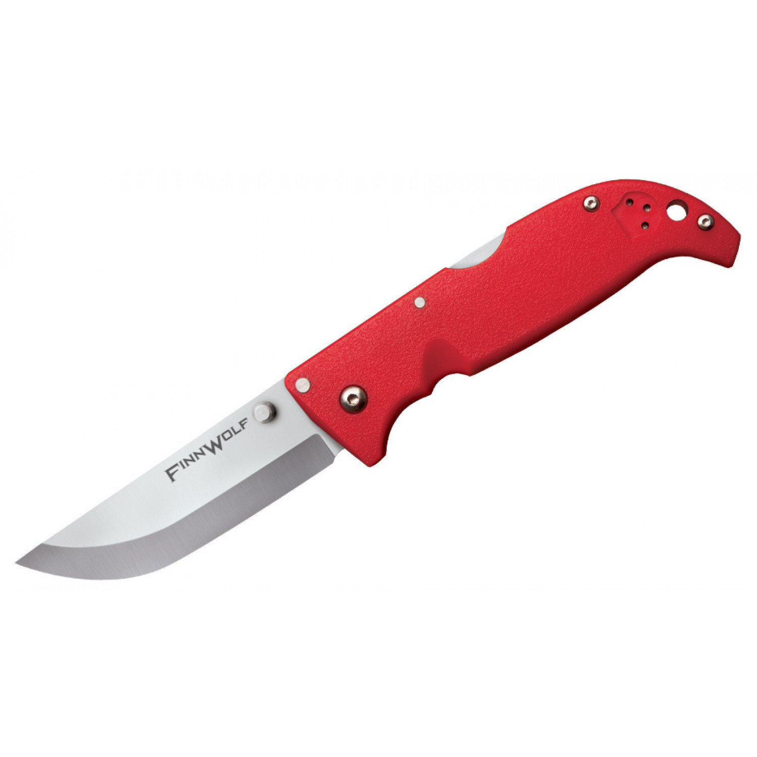Складной нож Finn Wolf (Red) - Cold Steel 20NPRDZ, сталь AUS 8A, рукоять Grivory® (пластик) - фото 6