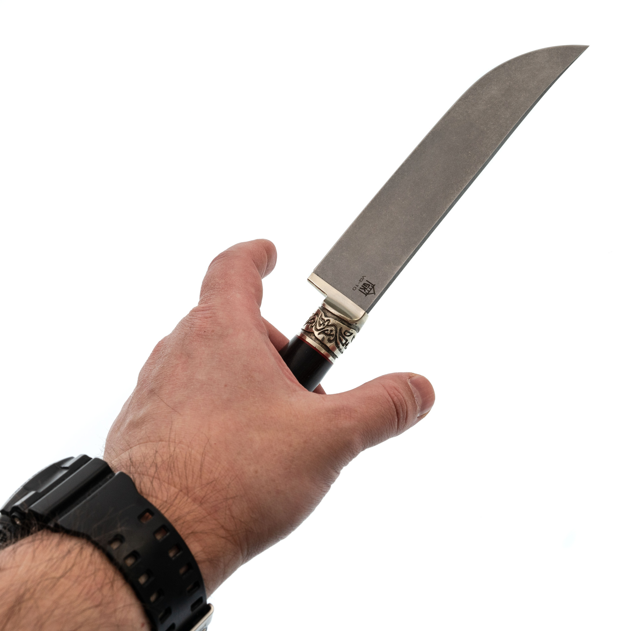 Нож Пчак, сталь VG10, рукоять граб - фото 5