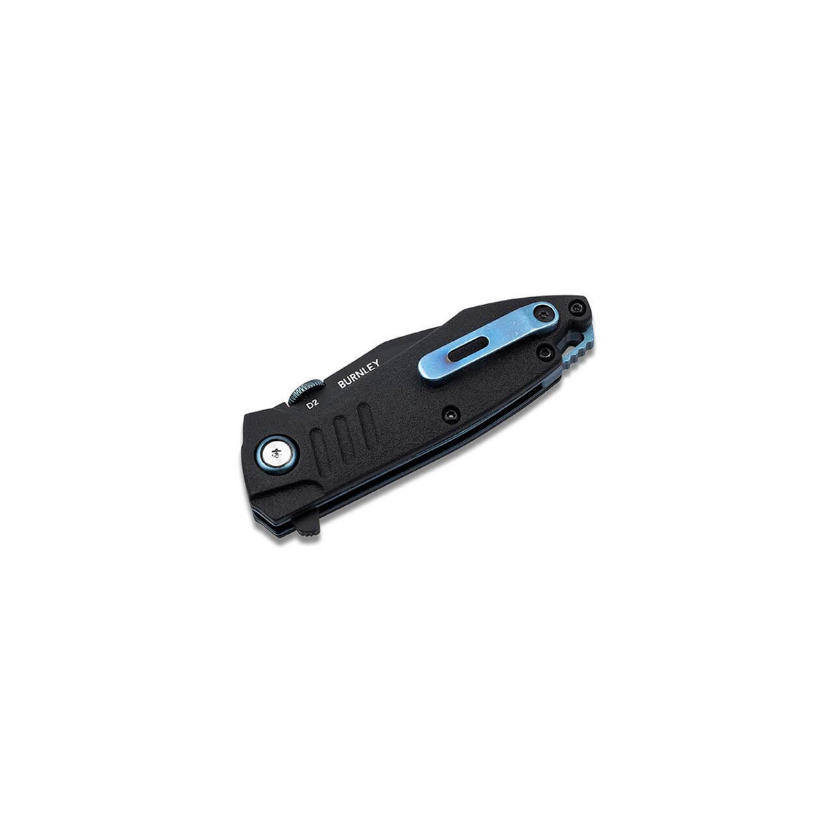 Полуавтоматический складной нож Boker Plus Bend, сталь D2, рукоять термопластик GRN - фото 2