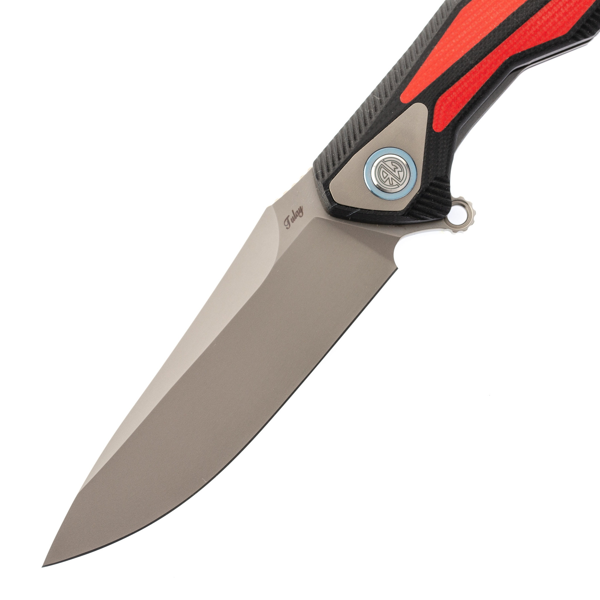 Нож складной Tulay Rikeknife, сталь 154CM, Red G10 - фото 2