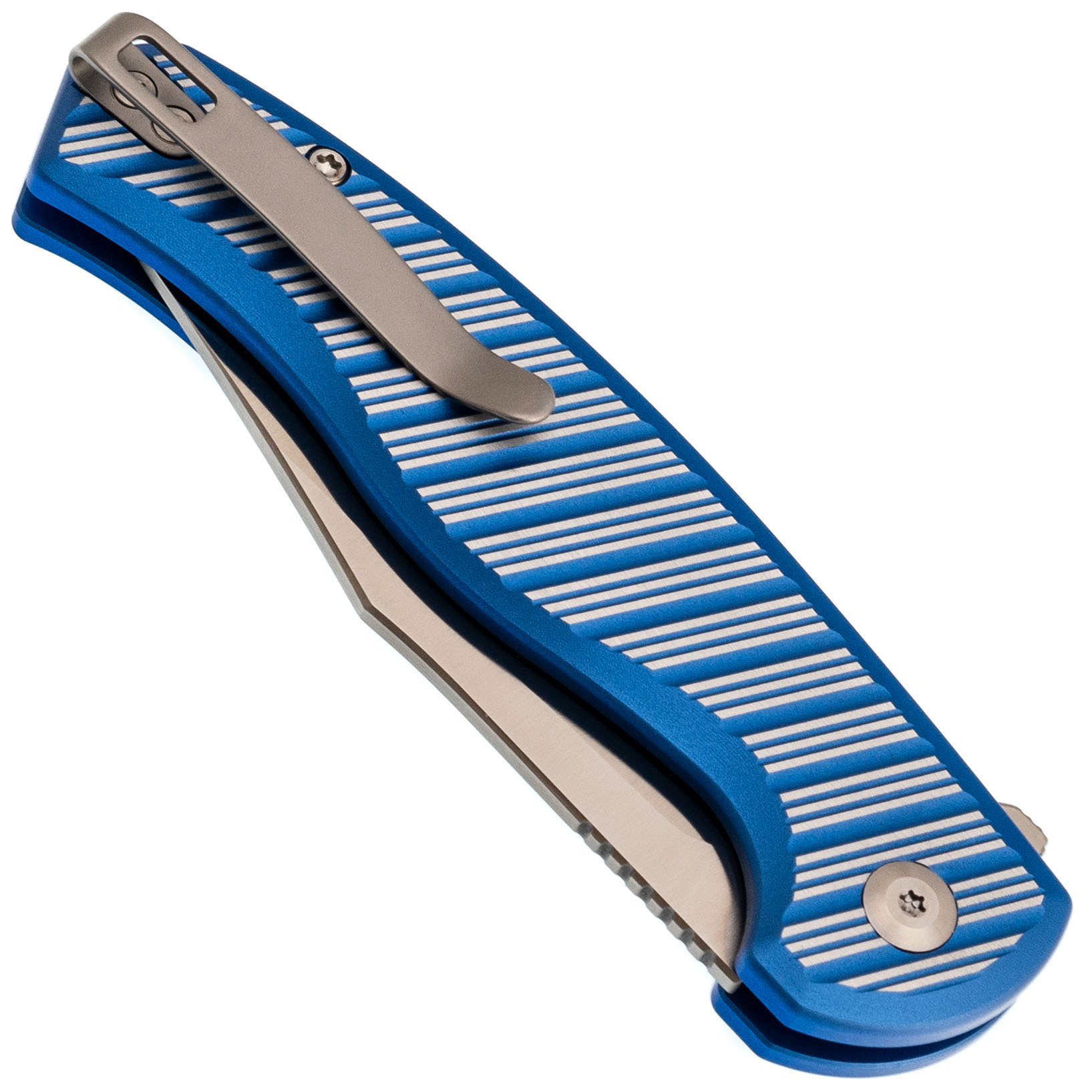 Складной нож Civivi Stormhowl, сталь Nitro-V, рукоять алюминий, синий - фото 10