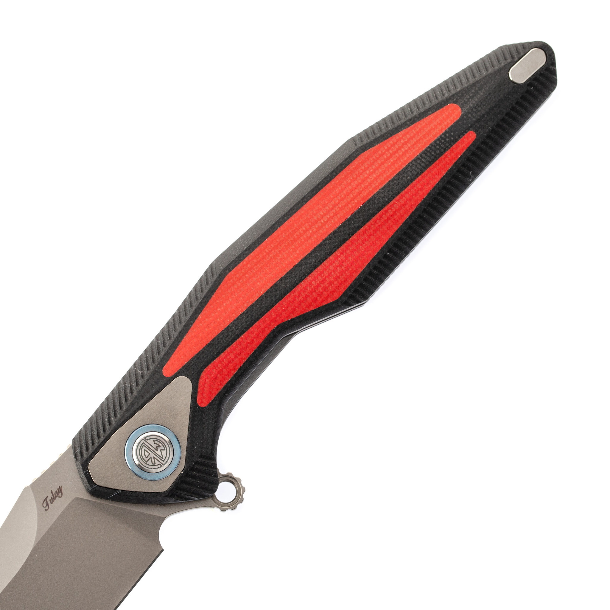 Нож складной Tulay Rikeknife, сталь 154CM, Red G10 - фото 3