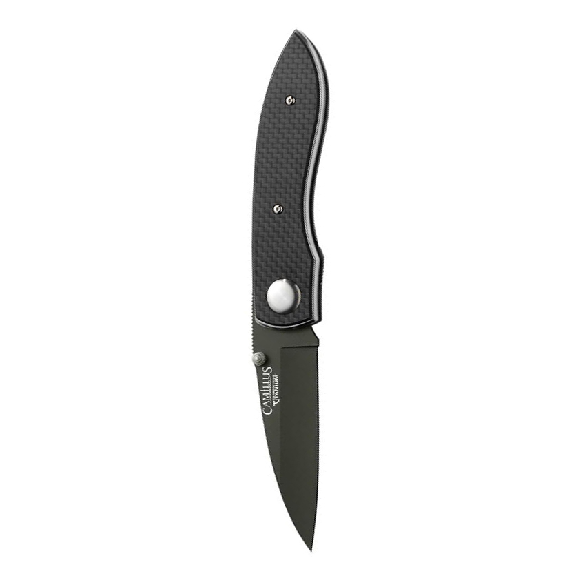 Нож складной Camillus Wharncliffe, сталь AUS-8, рукоять 6061 T-6 Aluminium, чёрный от Ножиков