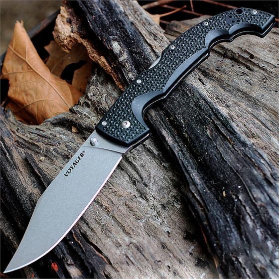 фото Складной нож cold steel voyager xl 29axc, сталь aus 10a, рукоять пластик