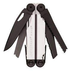 Фото Мультитул Leatherman  WAVE BLACK & SILVER с нейлоновым чехлом