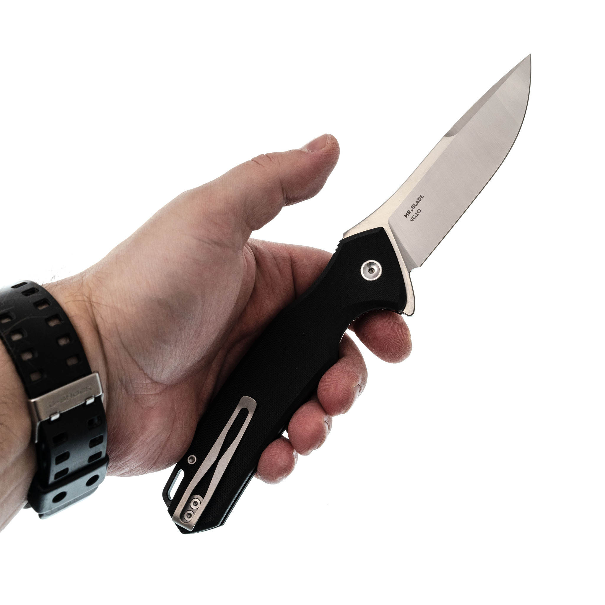 Складной нож Mr.Blade Hellcat, сталь VG-10, рукоять G10 - фото 6