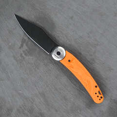 Фото Складной нож Перемен Лисичка BW, сталь 8Cr14MoV, рукоять FRN, оранжевый