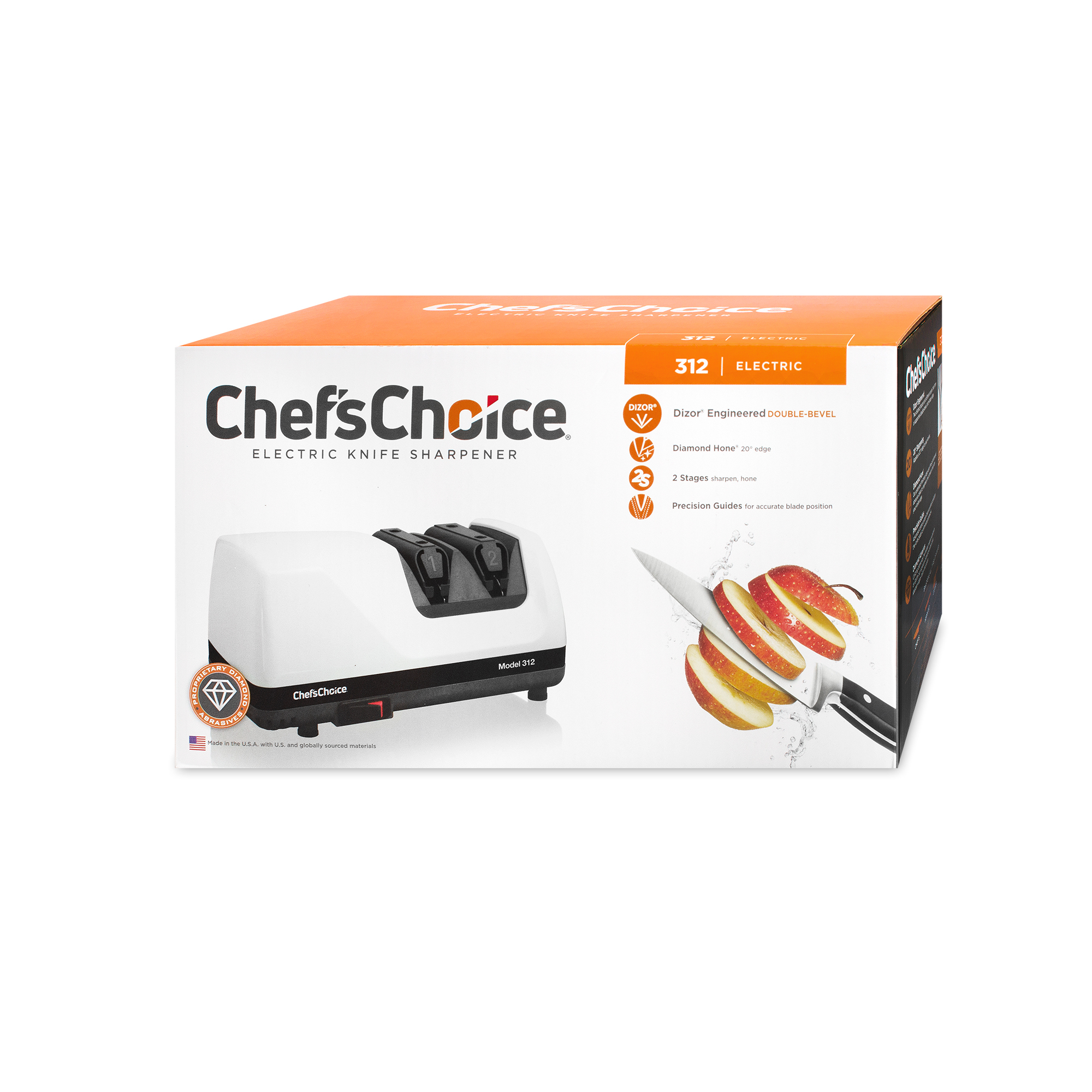 Электрический станок для заточки ножей chef’schoice cc312 | SPORTLE