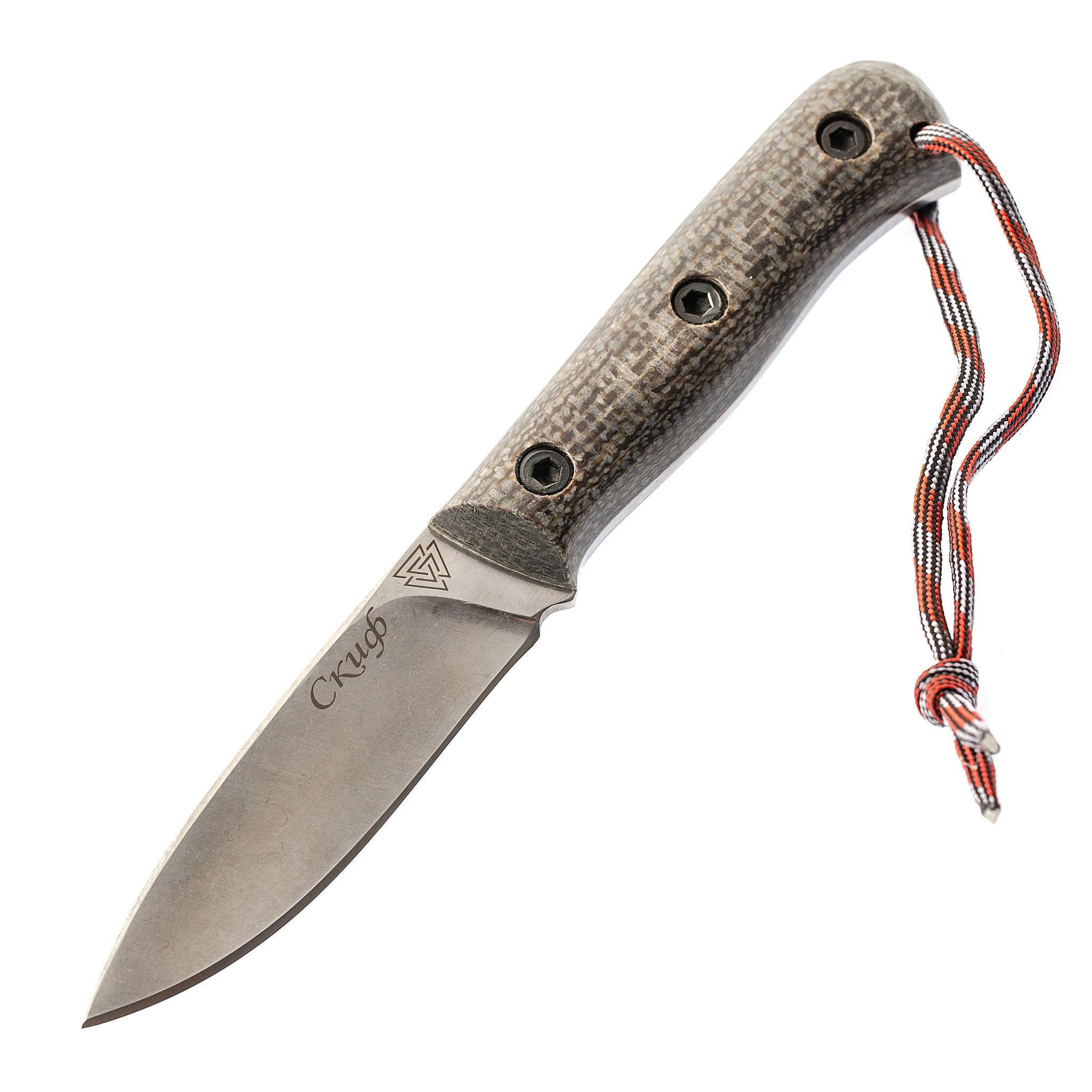 Нож Скиф, сталь AUS8, рукоять текстолит - фото 1