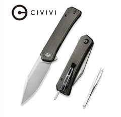 Фото Складной нож CIVIVI Relic, сталь Nitro-V, Green Micarta