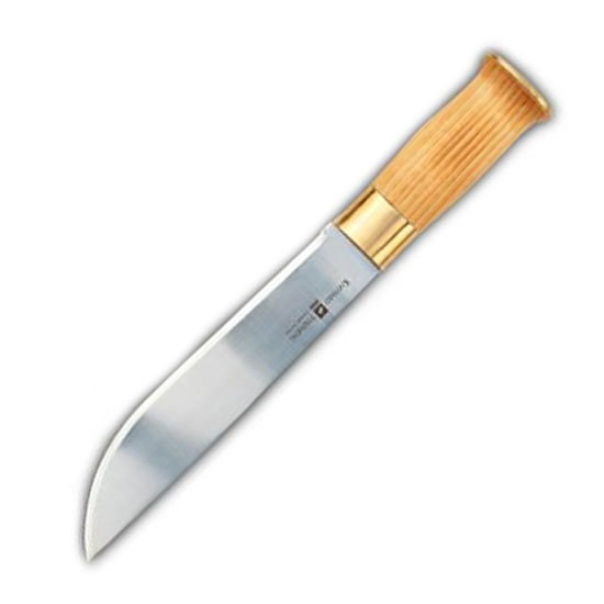 Нож туристический Brusletto Strmeng Samekniv KS8, сталь Carbon, рукоять карельская береза