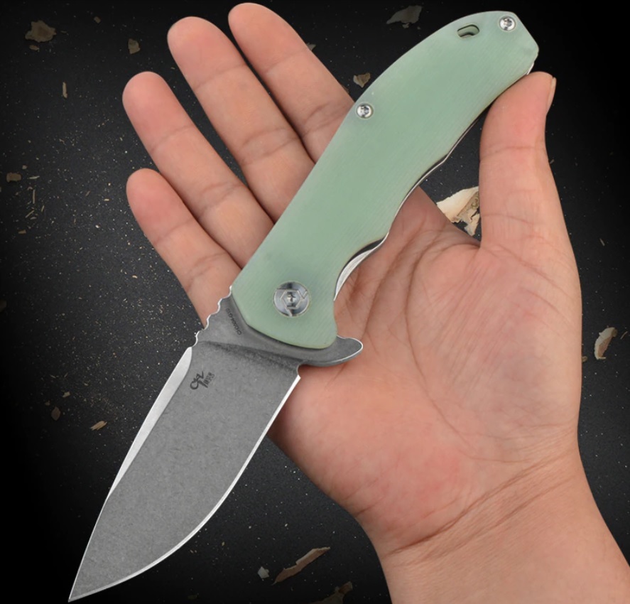 фото Складной нож ch3504 сталь d2, зеленый ch outdoor knife