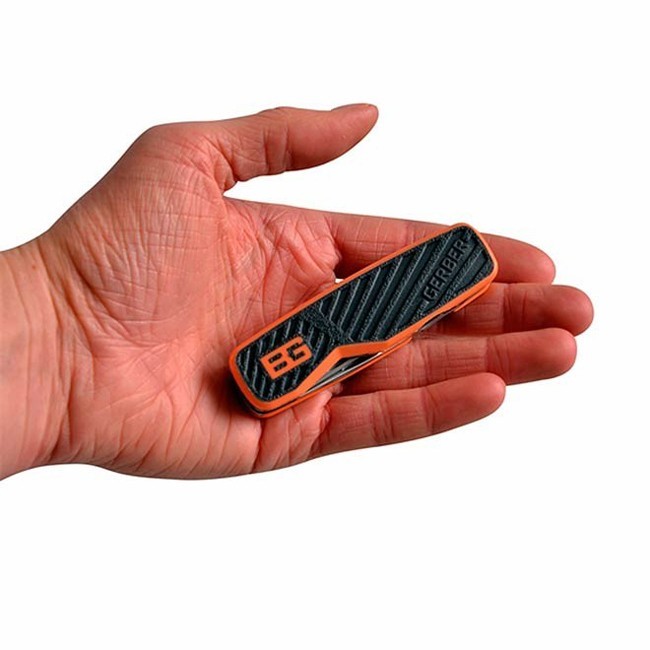фото Мультитул gerber bear grylls pocket tool, сталь 5cr15, прорезиненная рукоять beargrylls