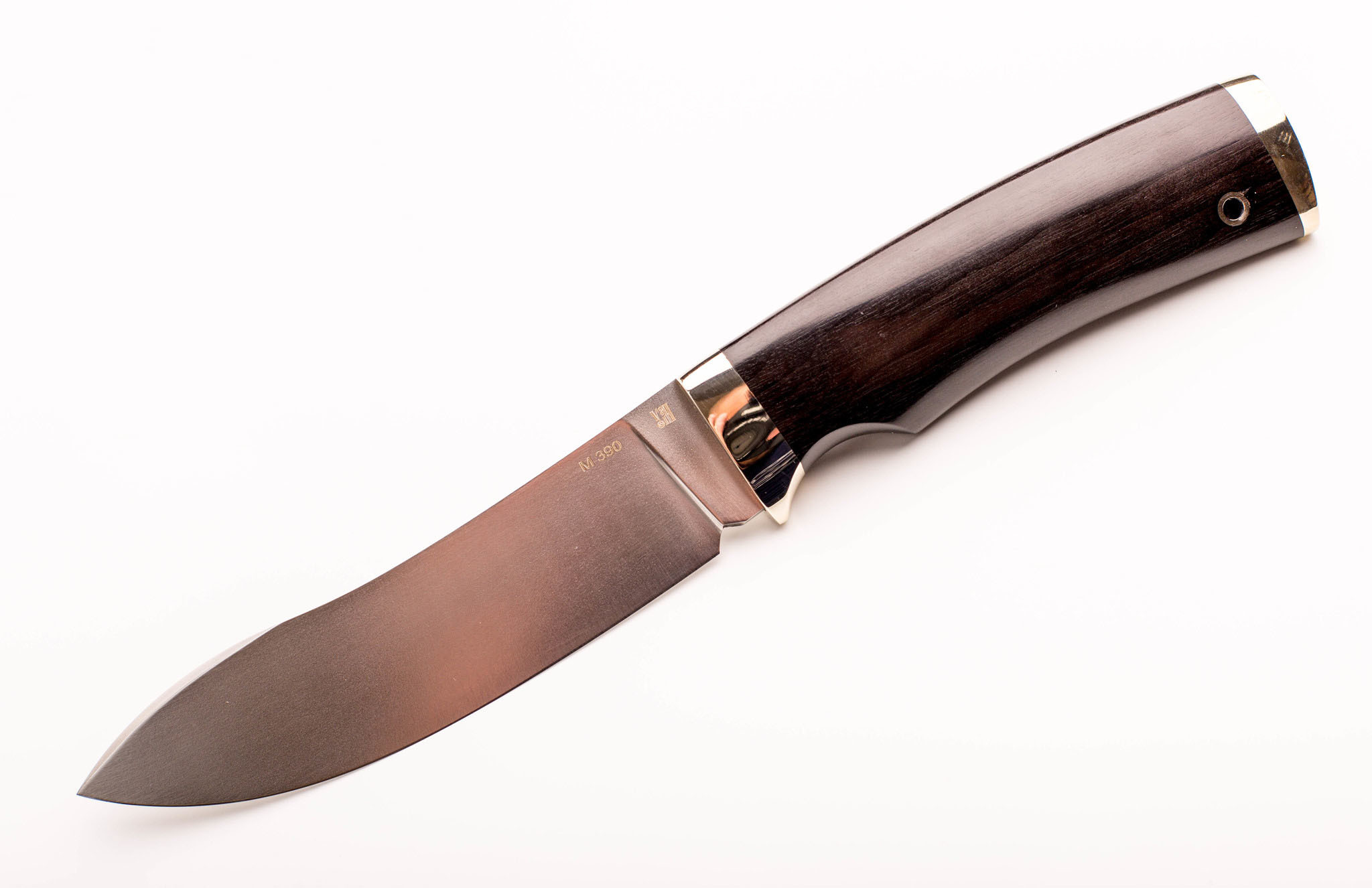 фото Нож фетр 2, сталь m390, рукоять граб мастерская ульданова