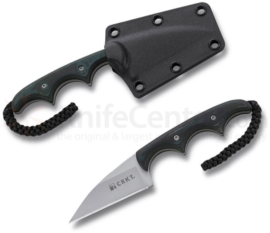 Нож с фиксированным клинком CRKT Minimalist Tanto, сталь 5Cr15MoV, рукоять микарта от Ножиков