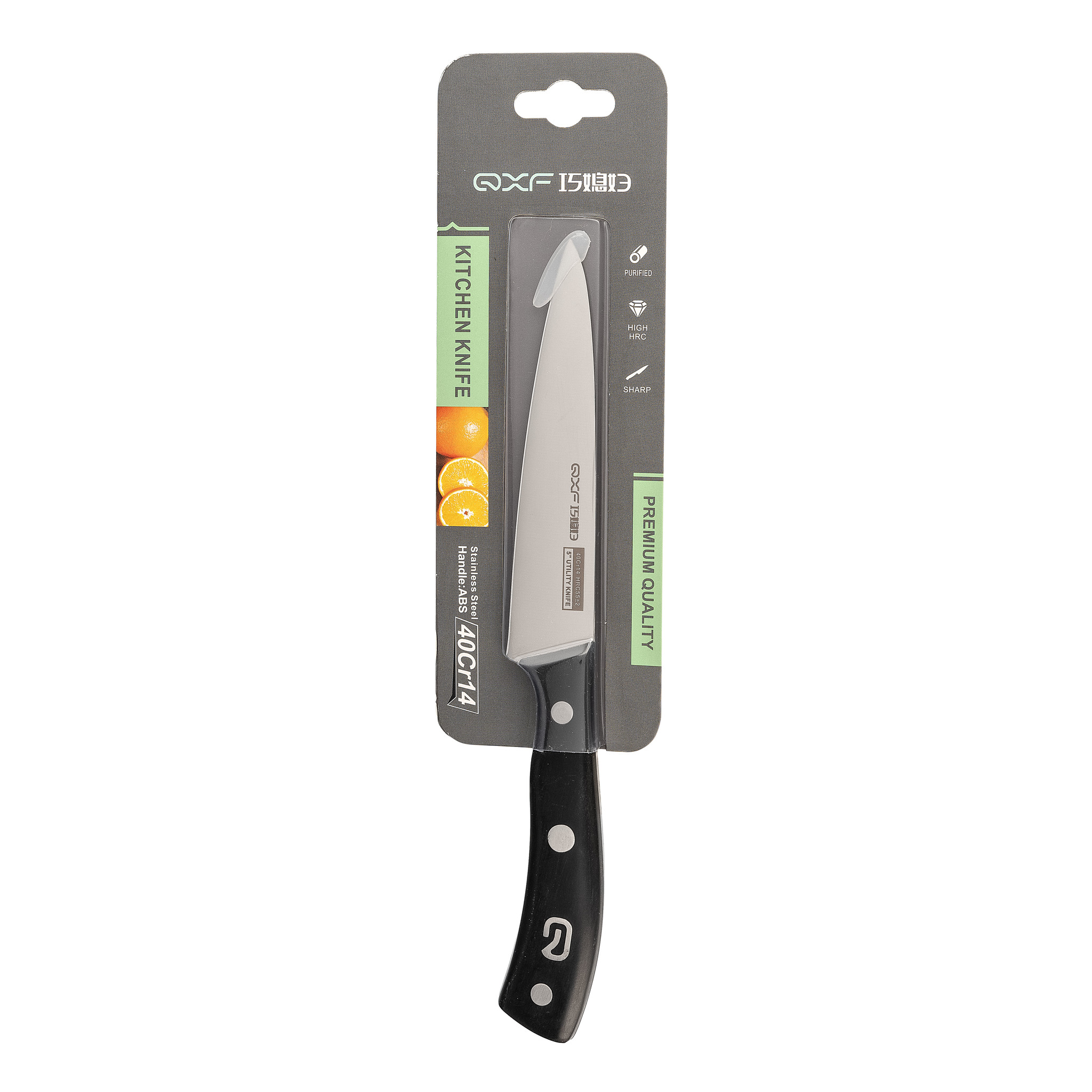 Кухонный универсальный нож Tuotown R-4265, 125 мм