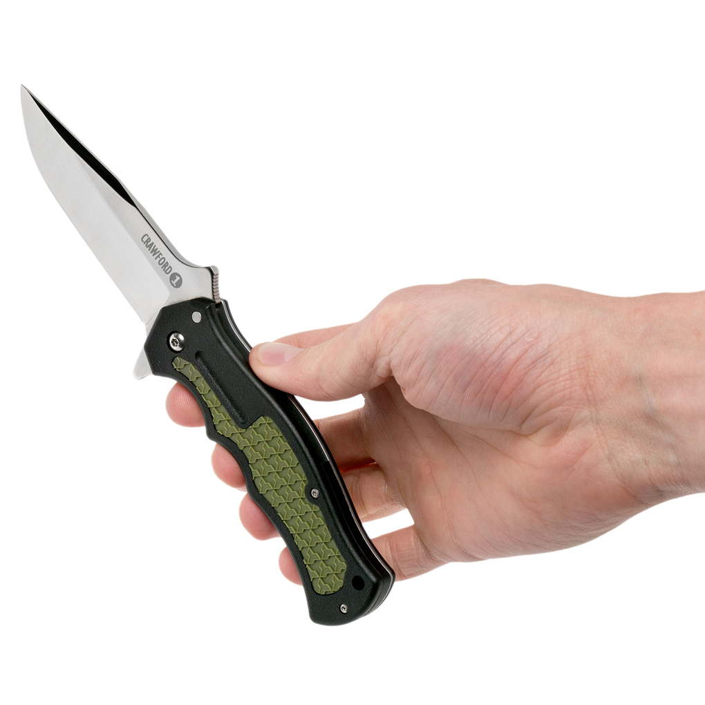 Складной нож Cold Steel CrawFord Model 1 20MWC, сталь 4034SS, рукоять Zy-Ex - фото 10