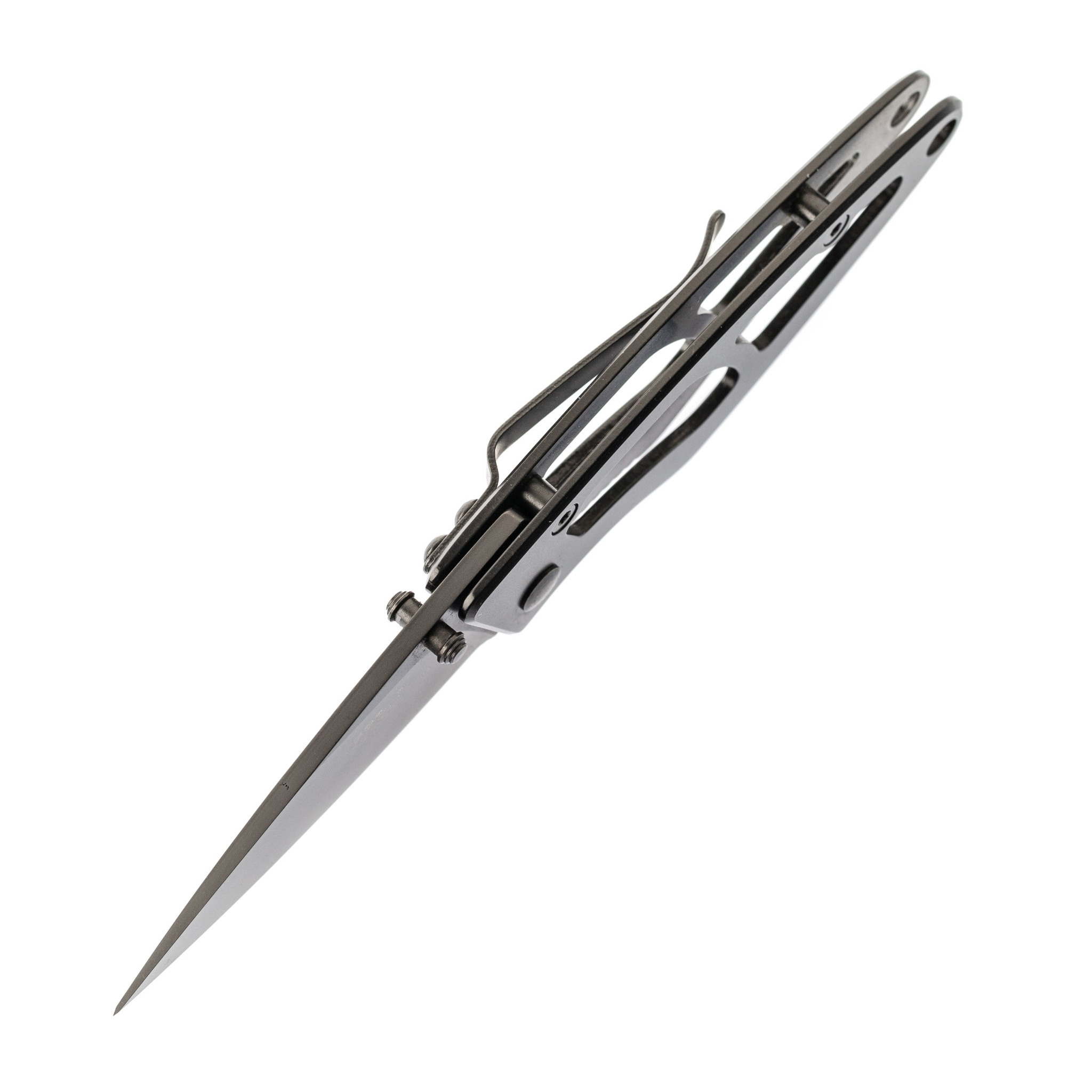 Складной нож-зажим Sanrenmu Black 6014, сталь 8Cr13MoV от Ножиков