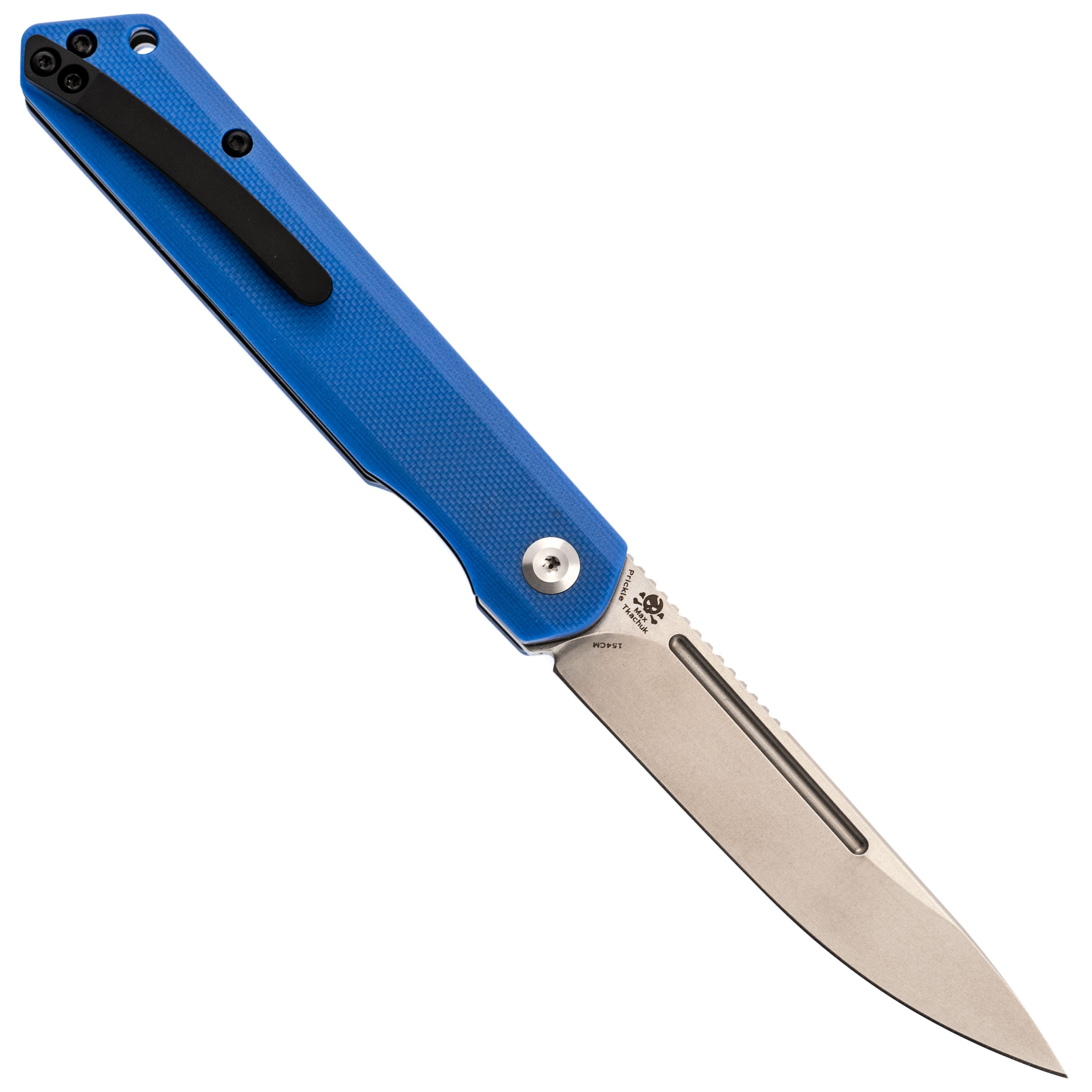 Складной нож Kansept knives Prickle, сталь 154CM, G10 синяя - фото 3