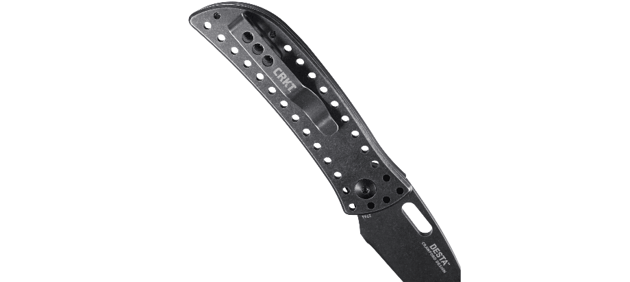 фото Складной нож crkt desta™, сталь 8cr13mov, рукоять нержавеющая сталь