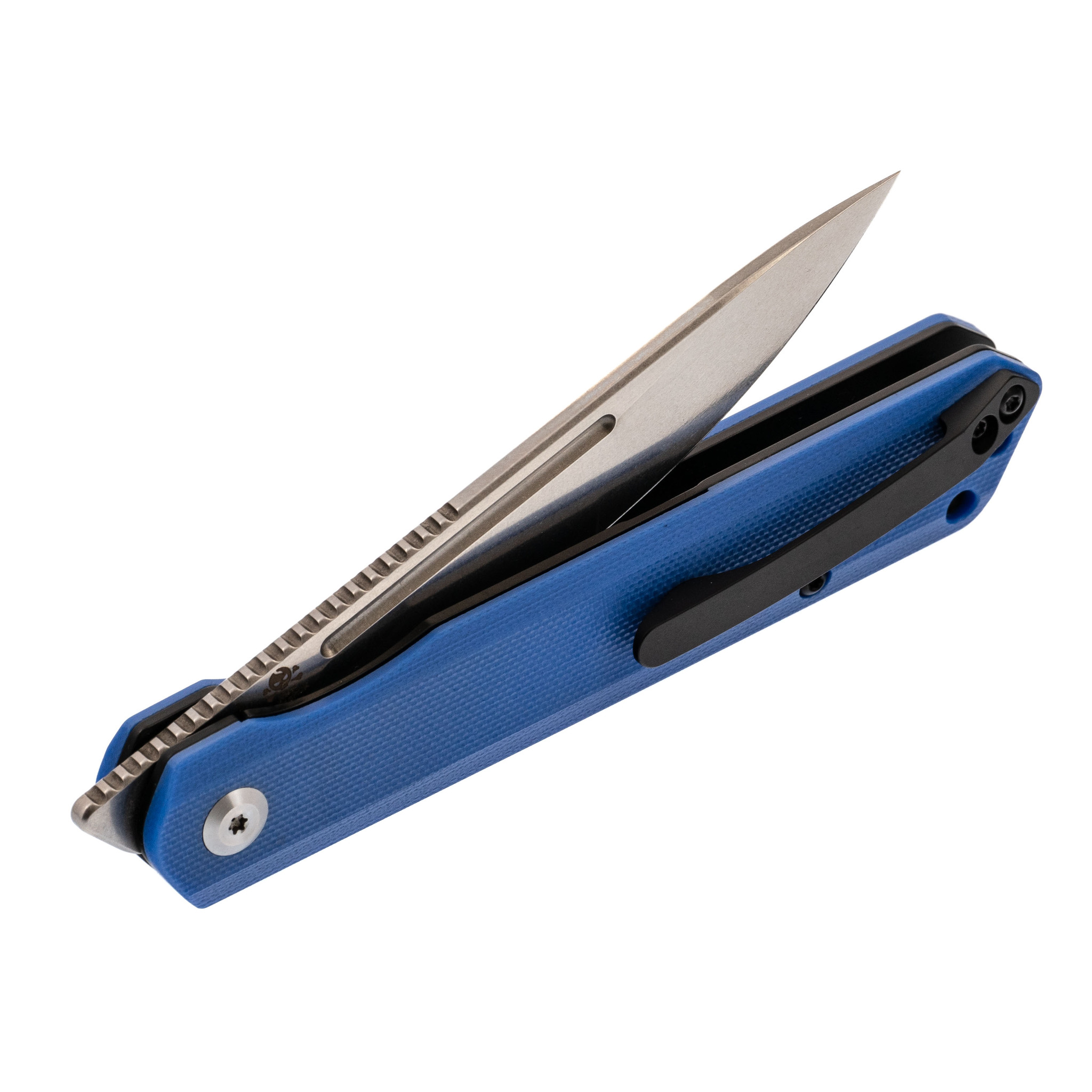 Складной нож Kansept knives Prickle, сталь 154CM, G10 синяя - фото 5