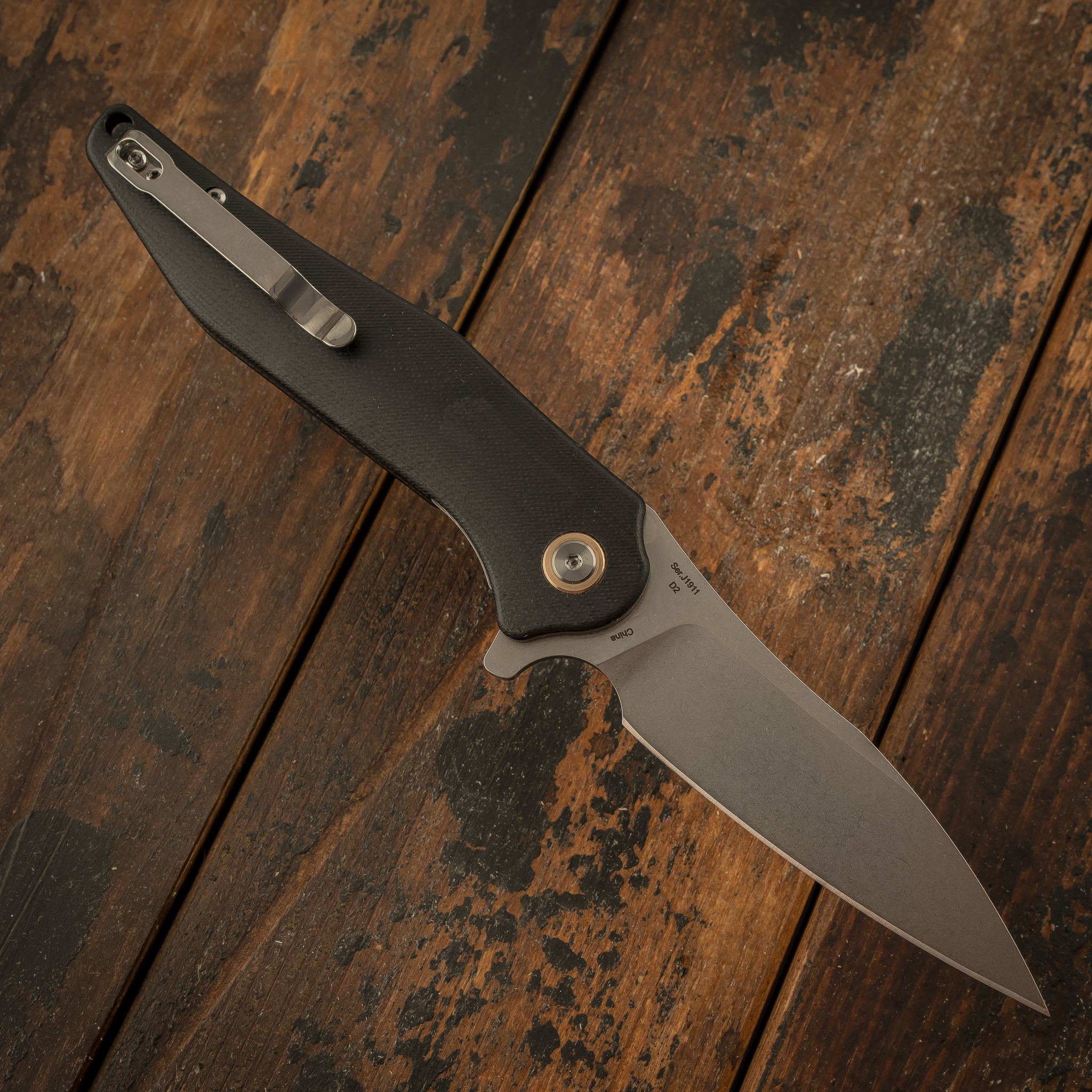 Складной нож CJRB Agave, сталь D2, G10 от Ножиков