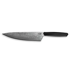 Фото Нож кухонный Xin Cutlery Chef XC126 215мм, сталь VG-10, рукоять G10, черный/красный
