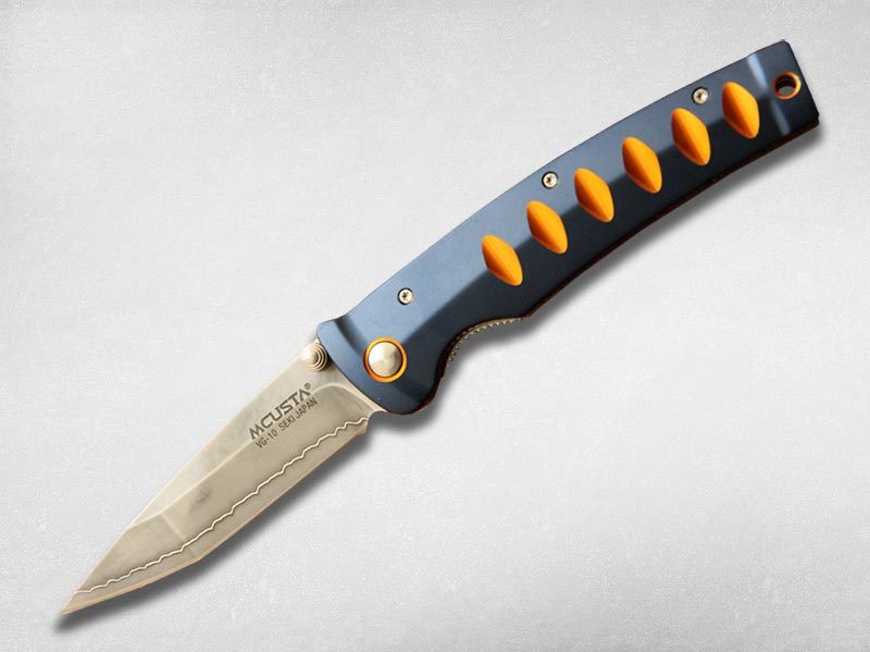 Складной нож Mcusta Katana Tanto MC-0042C, сталь VG-10, рукоять алюминий от Ножиков