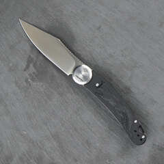 Фото Складной нож Перемен Лисичка, сталь 8Cr14MoV, рукоять FRN, черный