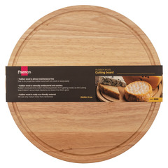 Фото Доска деревянная разделочная круглая FISSMAN 35x35x1,5см