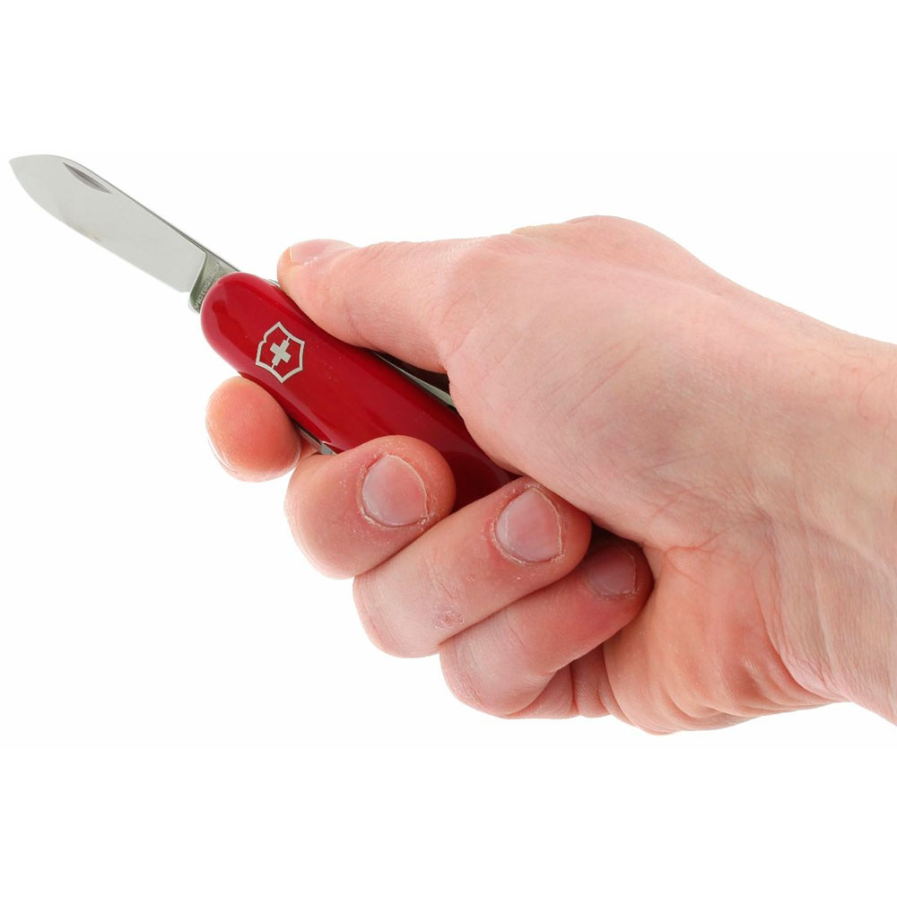 фото Нож перочинный victorinox sportsman, сталь x55crmo14, рукоять cellidor®, красный