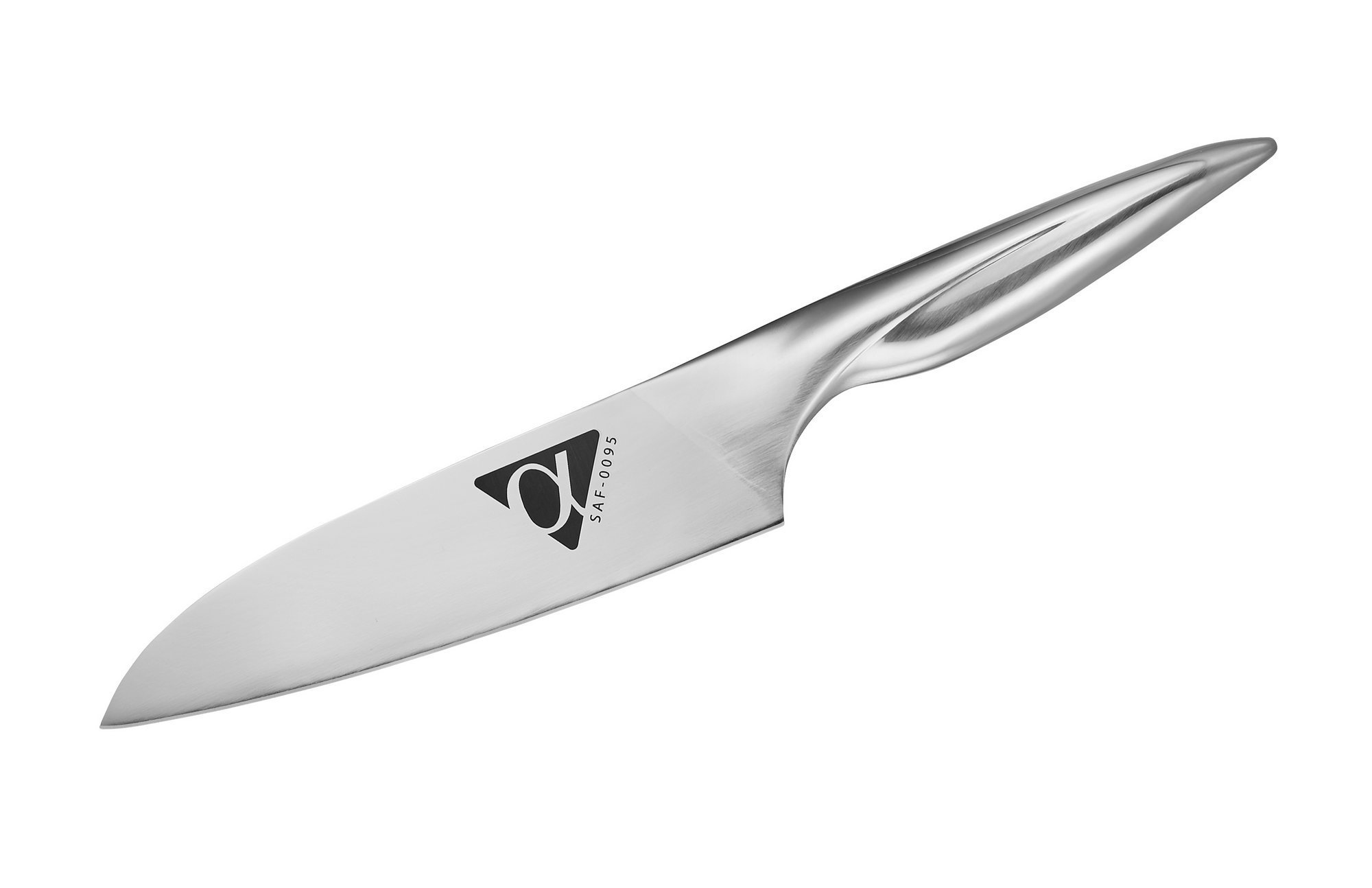 Нож кухонный Samura ALFA Сантоку SAF-0095/Y, сталь AUS-10