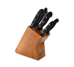 Фото Набор кухонных ножей 4 шт + мусат в подставке, Arcos